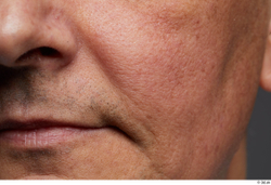 Face Mouth Nose Cheek Skin Man Slim Wrinkles Studio photo references